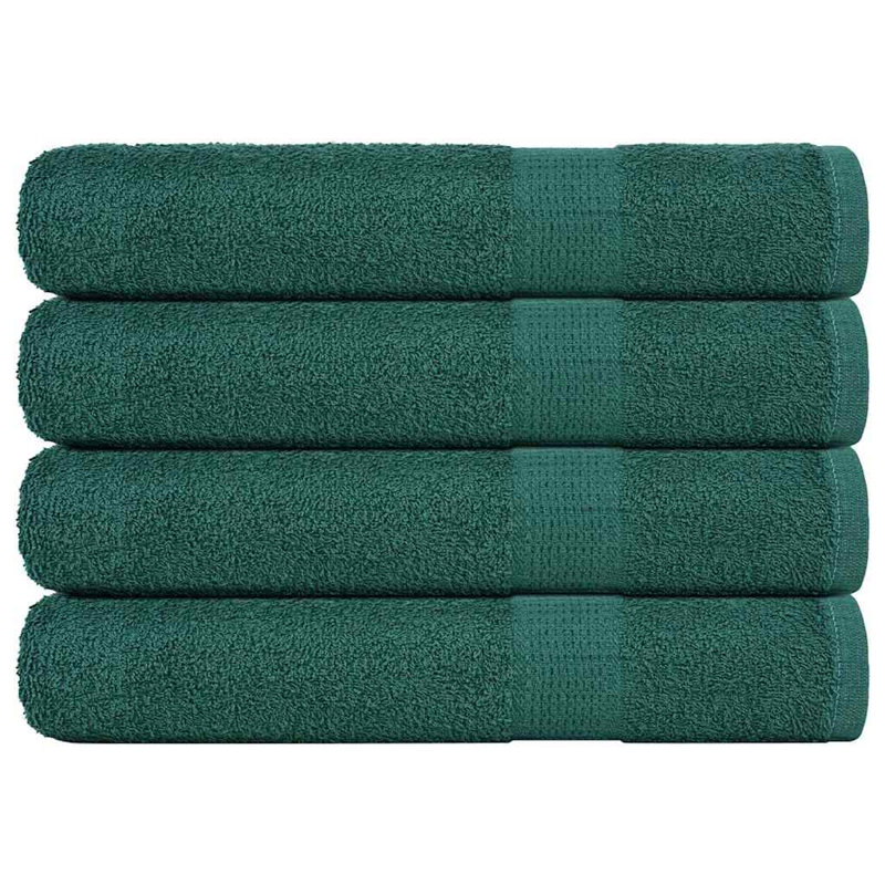 Sawiki 100% Cotton Bath Towels, Brown, Bath Towel - 4 Pack