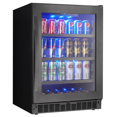 Réfrigérateur à boissons sous le comptoir 138 canettes 23,82 po
