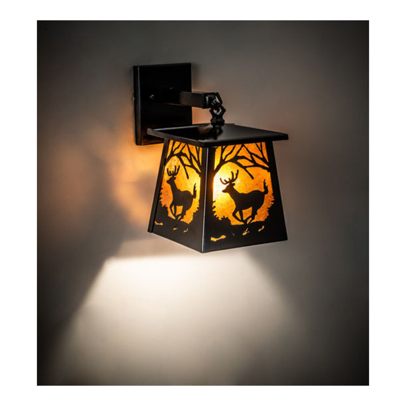 Lone Deer 1 - Light Armed Sconce