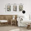 Flower Trios Portraits, ensemble de 3 reproductions encadrées sous verre, design par Annabelle Hall-1174347769-1174347772