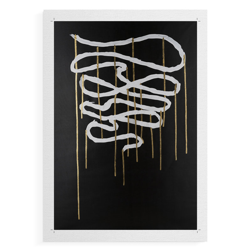 Weeping Ribbon II - Impression sur toile seulement - NON CADRE, H 27 po x l 18 po