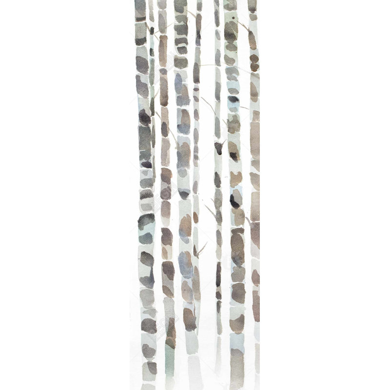 Watercolor Birch Tree Forest - Idées de décoration de chambre à coucher