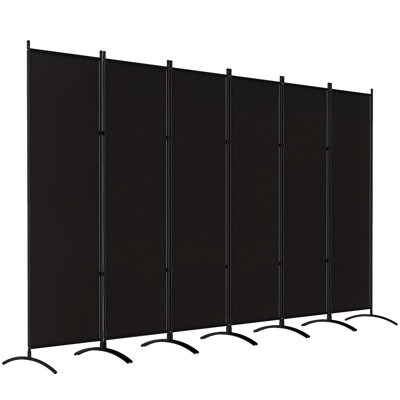 Paravent 6 panneaux pliable, UV30 + paravent