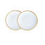 Golden Edge 6" Appetizer Plate