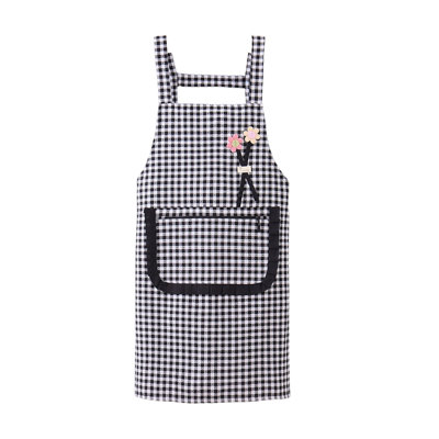 Tablier de cuisine imperméable et résistant à l'huile pour la maison, tablier unisexe anti-salissure avec poches, 31,5 x 27,6 po