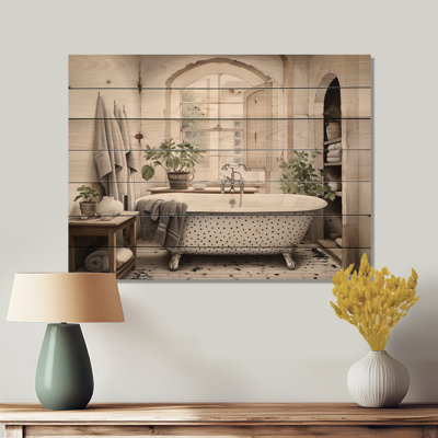 " Minimalism Bath Of Serenity II "