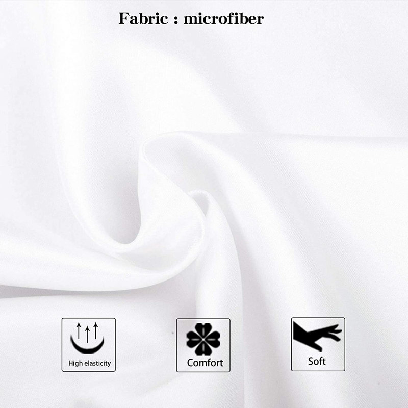 Satin - Set of 2, White