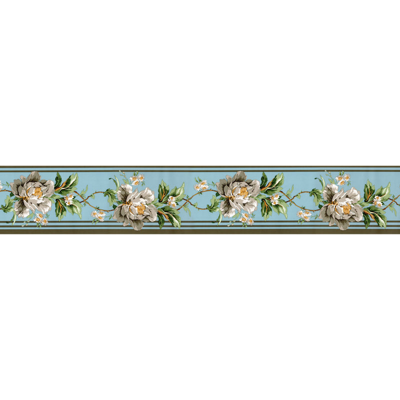 Minelba Peonies And Daisies Border