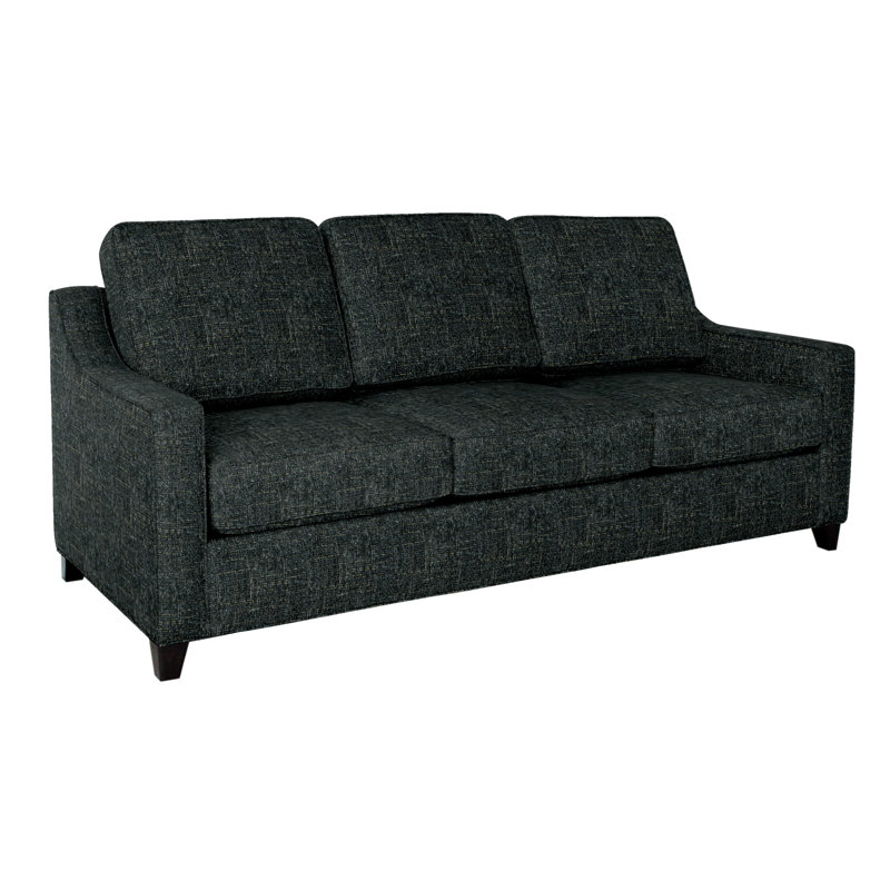 Clark 82" Square Arm Sofa with Reversible Cushions, Cafelle, Connelly Crow