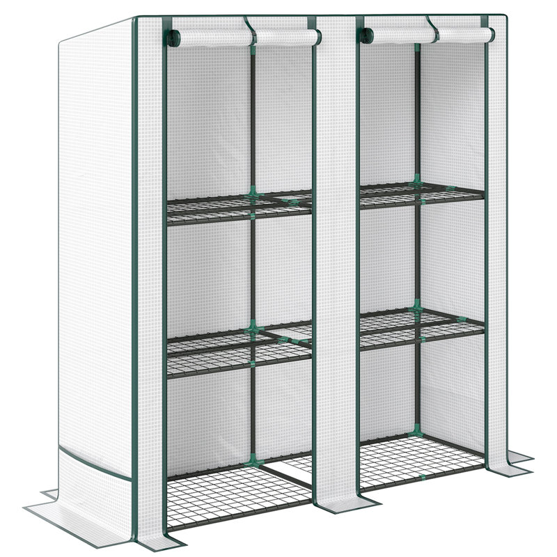 Liora Three-Tier Mini Greenhouse With UV Resistant Cover And Strong Steel Frame