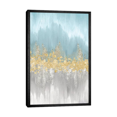 Neutral Wave Lengths I by Eva Watts - Print on Canvas