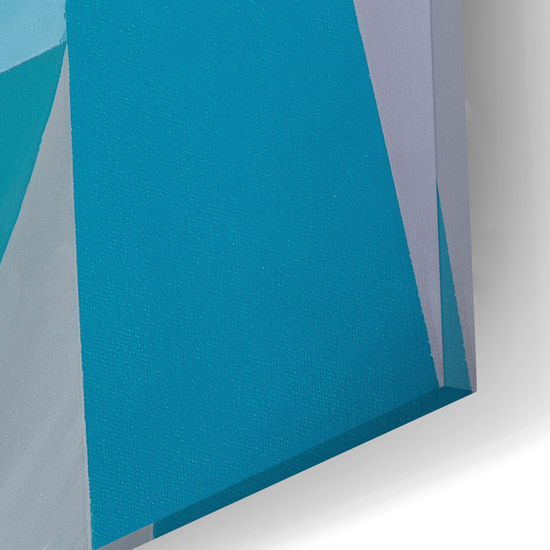 «Frozen Shores» par Marion Griese, H 16 po x l 12 po x P 0,13 po