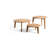 Maro Teak 4 - Person Patio Conversation Set with Cushions-36319382-36319394