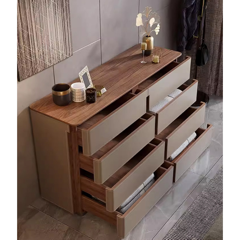 Armoire de rangement fonctionnelle et moderne, multi-tiroirs, Kaki, H 39,37 po x l 39,37 po x P 15,75 po