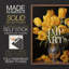 Reproduction encadrée FLORAL Series DCCXCVIII - bois massif-200735665-200735679