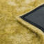 Plush Deep Pile Shaggy Yellow Rug-42147616