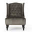 Fauteuil club à dossier haut