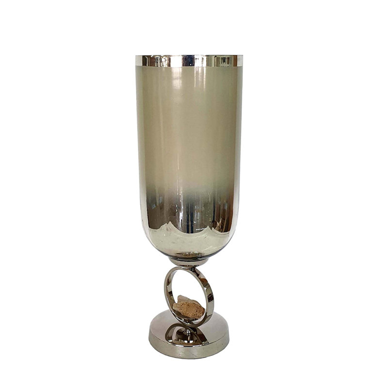 Aseel Table Vase, 17" H x 6" W x 6" D