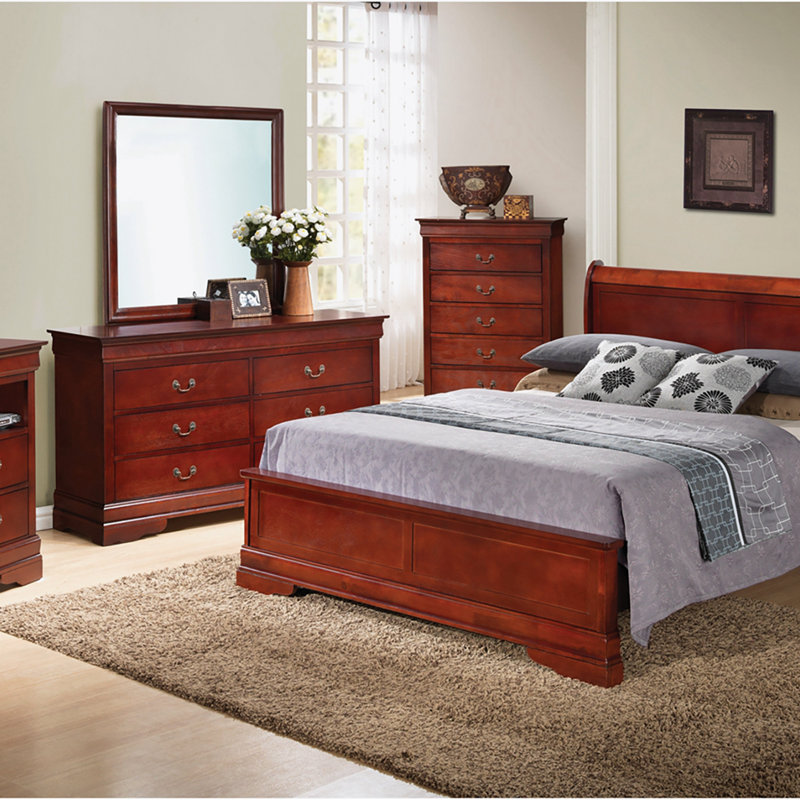 Modern Panel Bed, Full