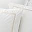 Contrast Trim 200 Thread Count Cotton Duvet Cover Set-125210447-125210448