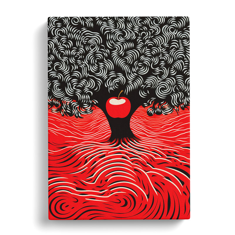 Apple Tree Op No.2 - Print, 50cm H x 35cm W x 3cm D