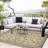 Reversible Outdoor Rug Modern UV Resistant Waterproof Plastic Patio Carpet Easy to Clean, Durable Design - Large Mat for Garden, Lawn, Patio, Porch-1042201698-1042201701