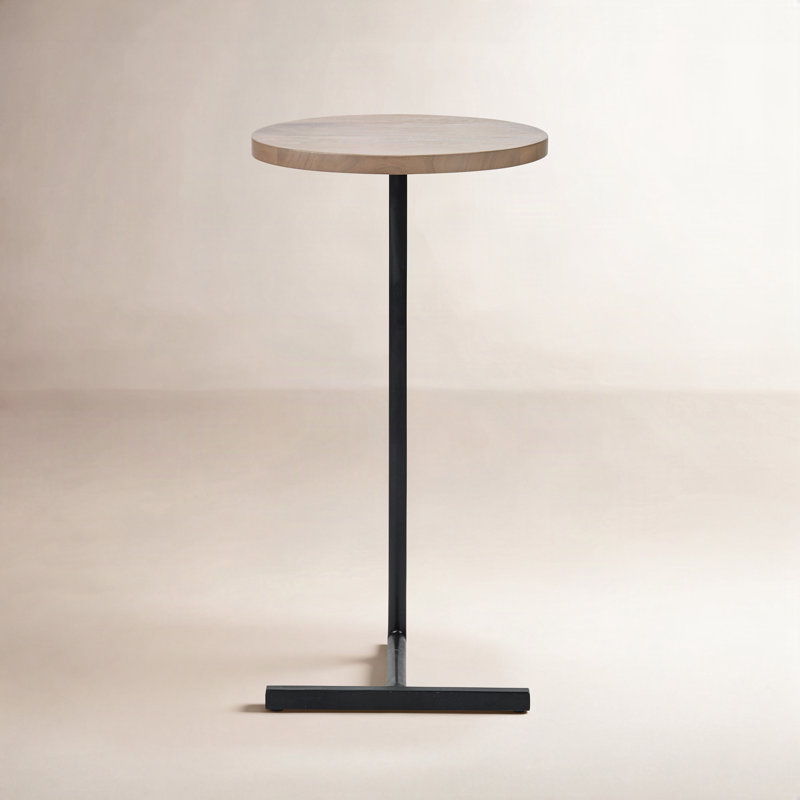 Sofitel Solid Wood Top End Table