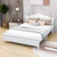 Brochan Wood Platform Bed with Headboard-1151814373-1151814376