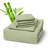 Premium Rayon From Bamboo Blend Sheet Set With Deep Pockets, Cooling and Breathable-370659628-370659661