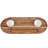 Fitz and Floyd 5-Piece Magnetic Acacia Wood Serving Board