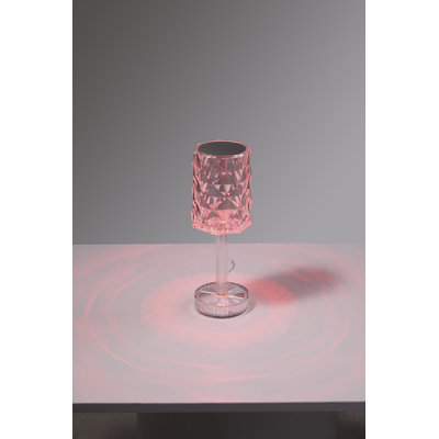 Acrylic Diamond pattern LED Table Lamp with Remote Control