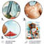 Caniche brun sur la plage relaxant-106143018-106143017