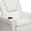 Contemporary Kids Recliner with Cup Holder and Headrest-707018195