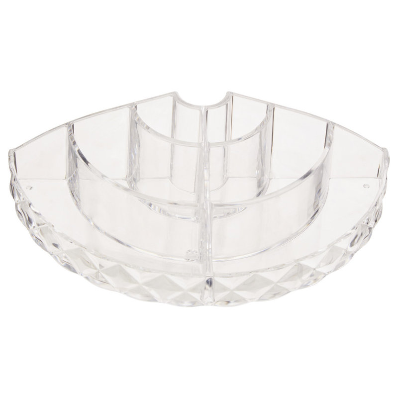 Nempnett Thrubwell Plastic Bathroom Organiser, Clear