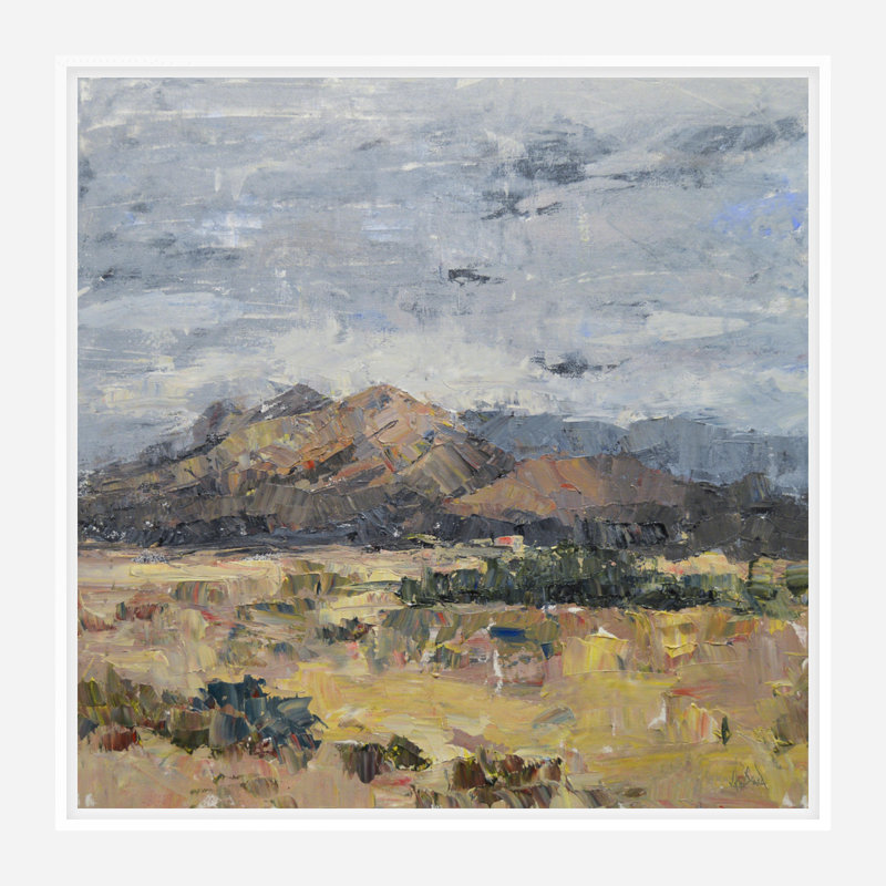 A New Day Has Dawned By John Beard - Gallery Wrapped Canvas Print Print by John Beard, White Framed Canvas