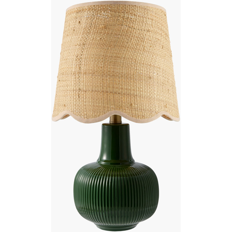 Lampe de table Horton, Vert foncé