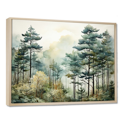 Décorations murales «Tonalis Whispering Pines Pointillism I»