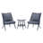 Finegan 2 - Person Patio Conversation Set with Cushions-408377163-408377162