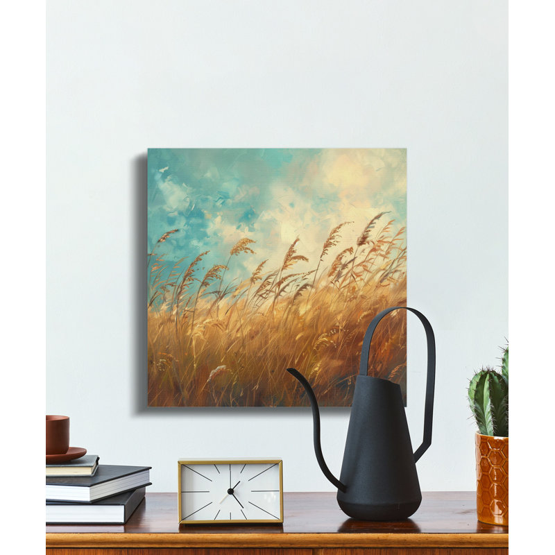 1 Piece Wrapped Canvas Wall Art Set, 25.4 cm H x 25.4 cm W