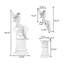 Figurines et sculptures modernes en bois manufacturé