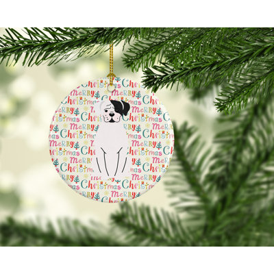 2.8'' Ceramic Animals Hanging Figurine Ornament
