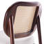 Fauteuil rembourré à dossier en rotin-2070853279