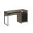 55'' Home Office Computer Desk with File and Storage Drawers,  Fluted Writing Desk with Keyboard Tray&Practical Hook and Open Compartments-189278748