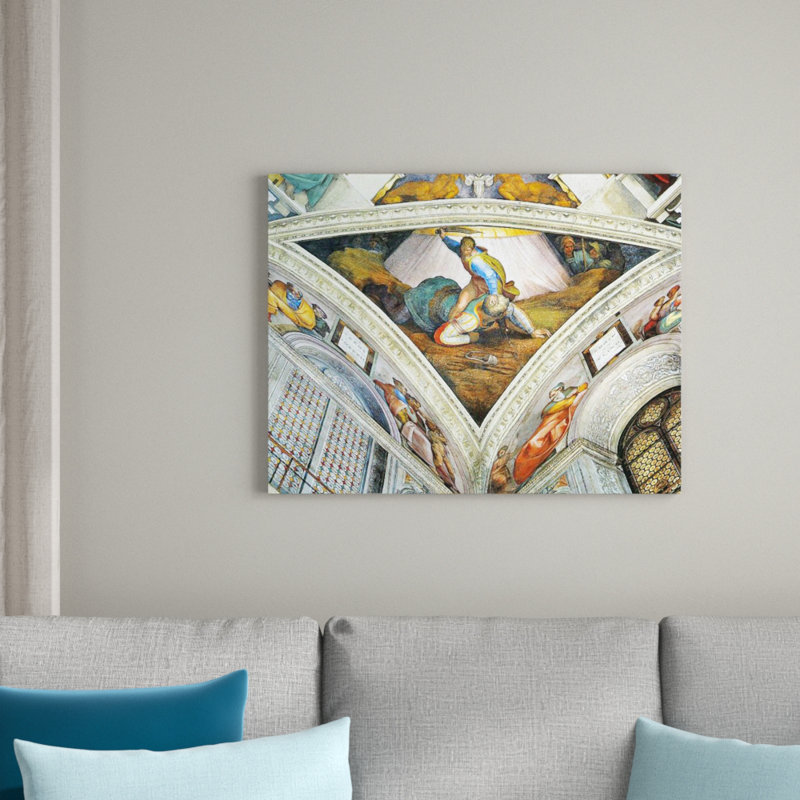 Michelangelo - Wrapped Canvas Print