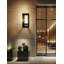 Applique murale d'extérieur 2 lumières Fusion-Briarwood - Noir mat - L 5,75 po x l 10 po x H 22 po