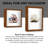 Cattalaya Solid Wood Shadow Box Picture Frame