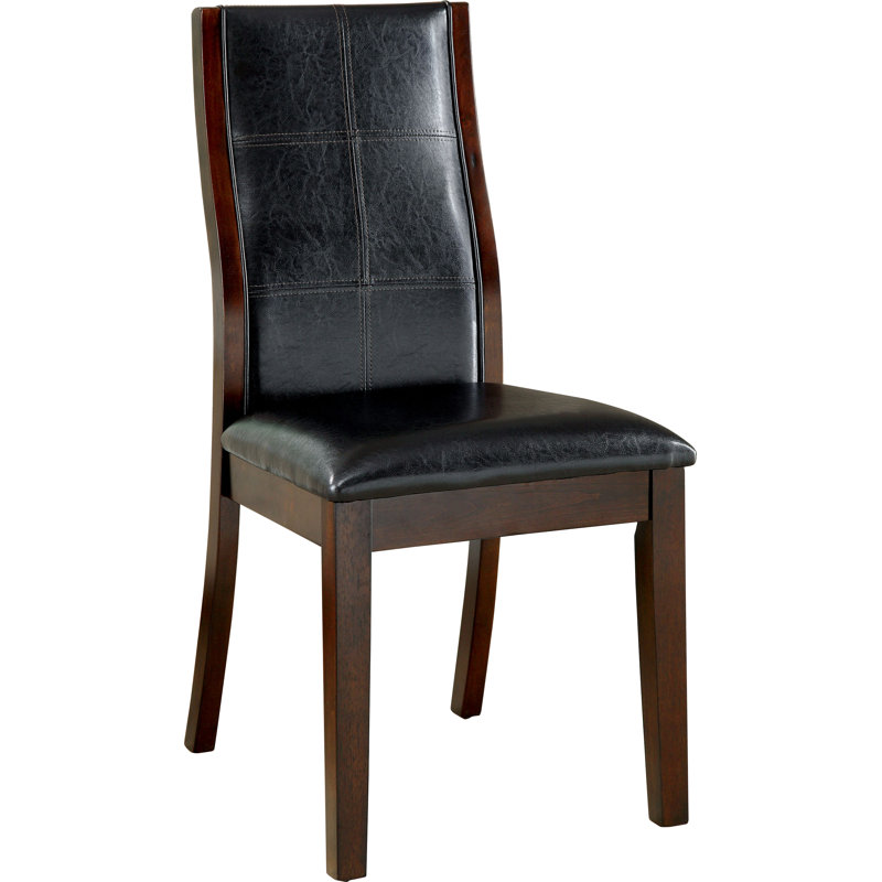 Chaise d'appoint rembourrée Berumen, Espresso