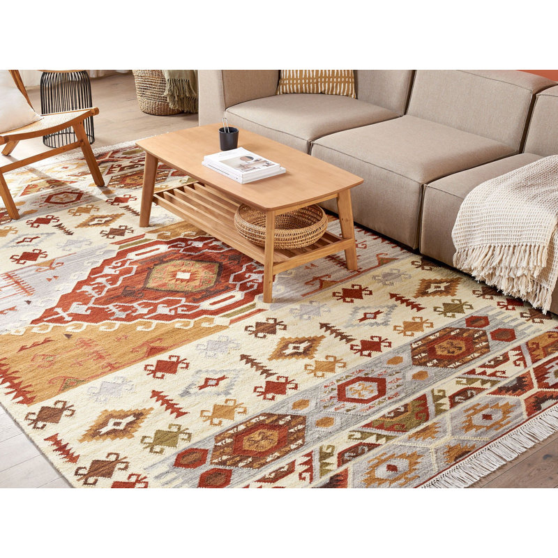 Billib Southwestern Hand Woven Area Rug, Rectangle 200 x 300cm