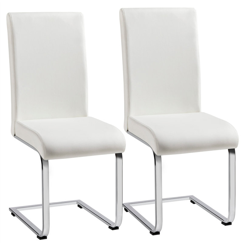 Chaise parsons Austwell, Blanc