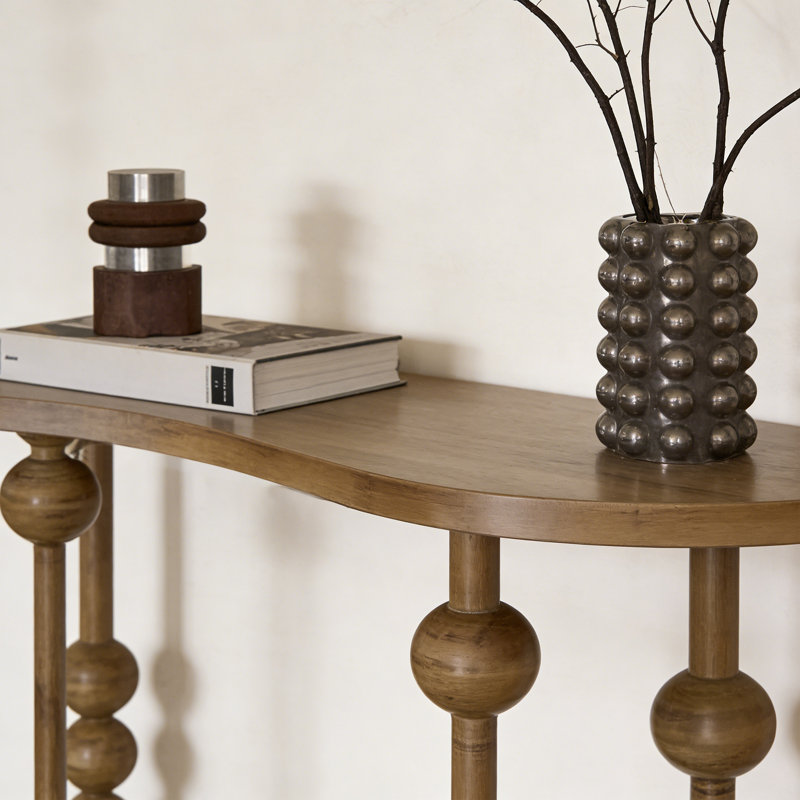 Console artistique en bois de style français
